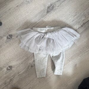 BABY GAP Grey Lace Tutu Pants